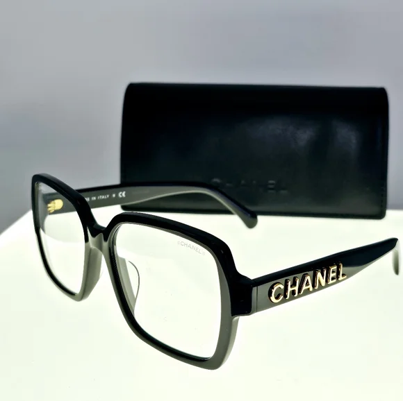 Chanel Black eyeglasses Frames RX optical CH5408a c622 High bridge Blue light - Picture 7 of 16